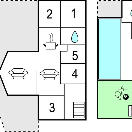 別荘 Five-bedroom Holiday In *